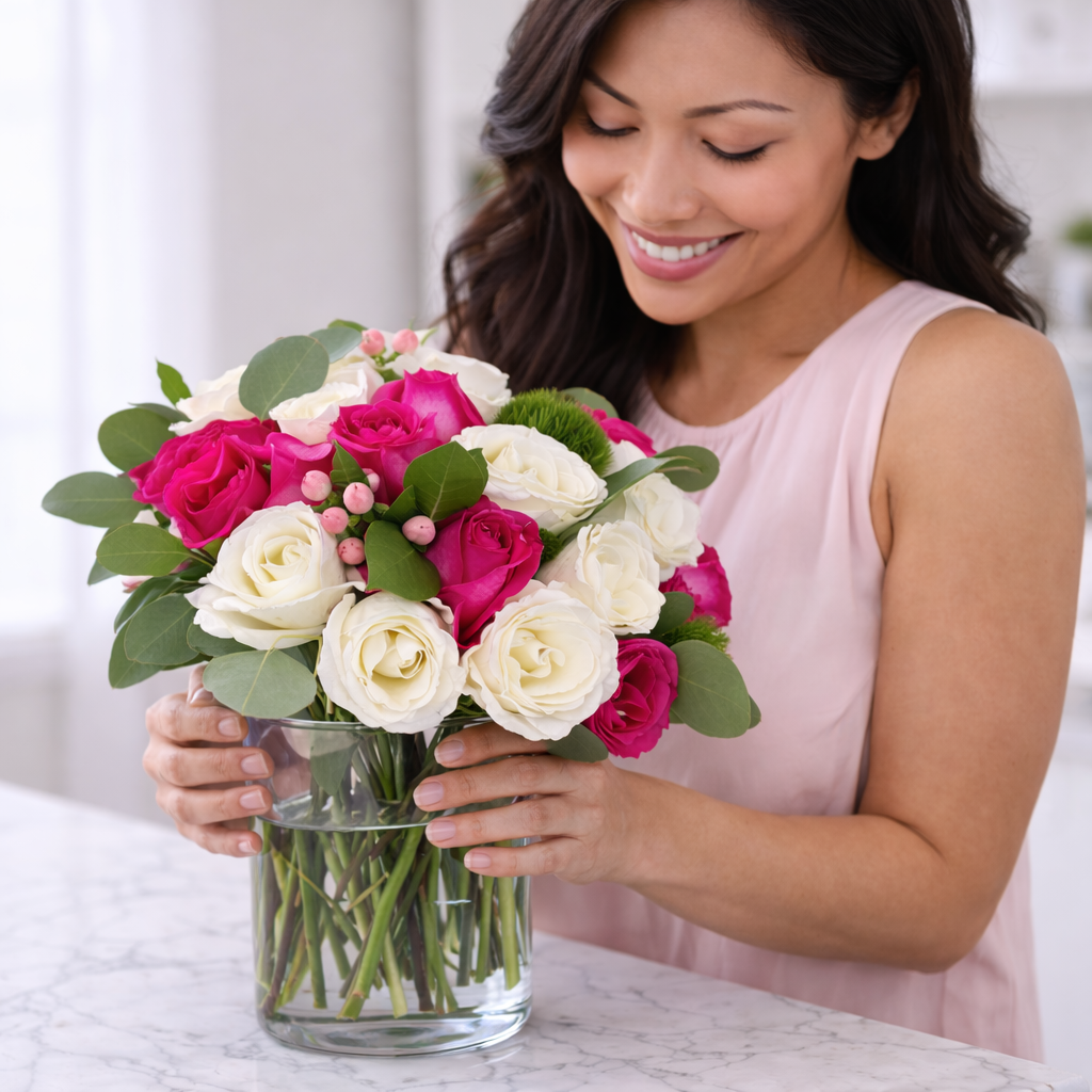 The Amour Royale Bouquet comes to life as fresh flowers are carefully arranged by hand by Heather Floral in New York City.
Perfect for gifting or home styling, with Free Same-Day Delivery Manhattan from a leading florist New York City and Manhattan flower delivery service.
florist New York City · Manhattan flower delivery · fresh flowers NYC · best flower delivery Manhattan · flower store NYC