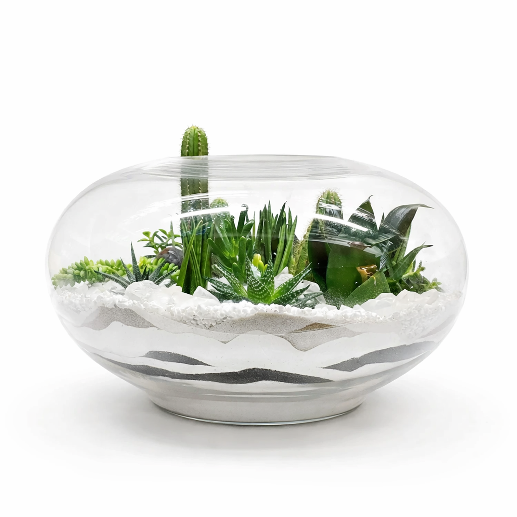 Fishbowl terrarium / oblong