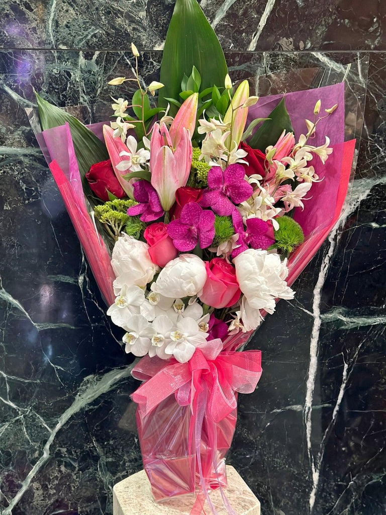 Lush Presentation Bouquet - Heather Floral - Delivery Same Day