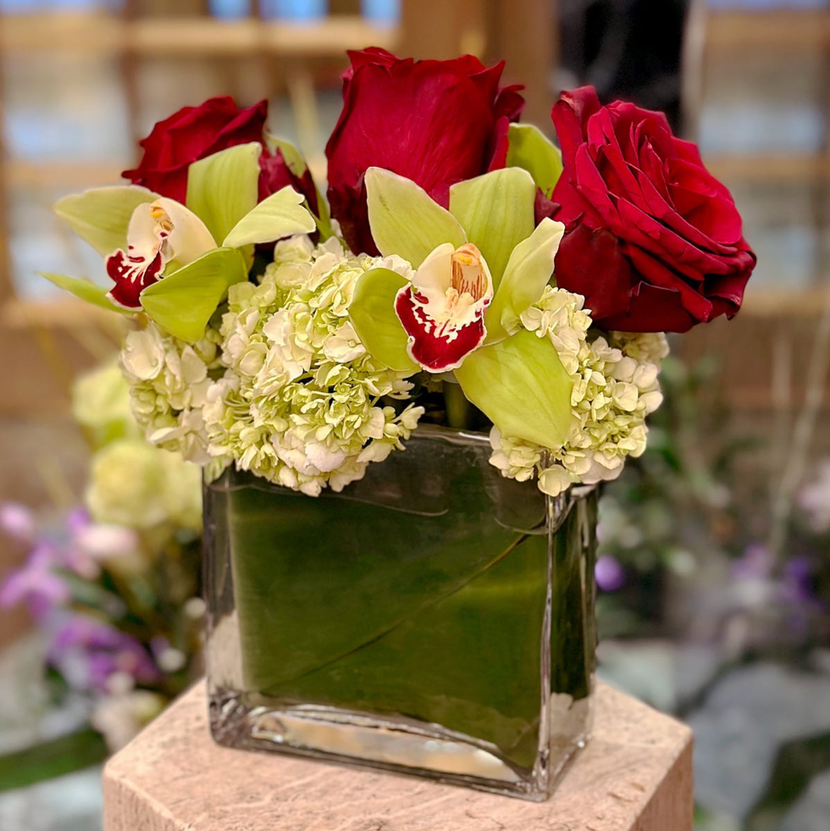 Velvet Romance - Heather Floral - Delivery Same Day