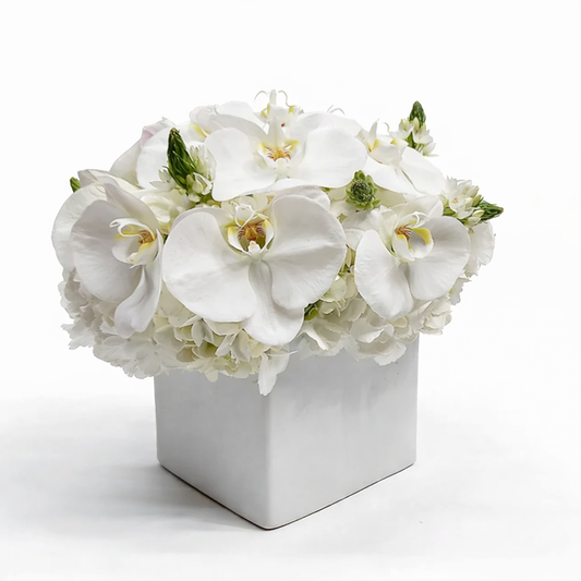 Delicate White Arrangement