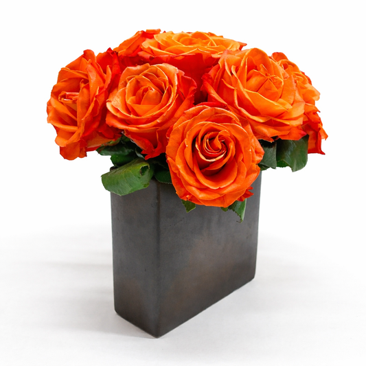 Rectangular rose nosegay