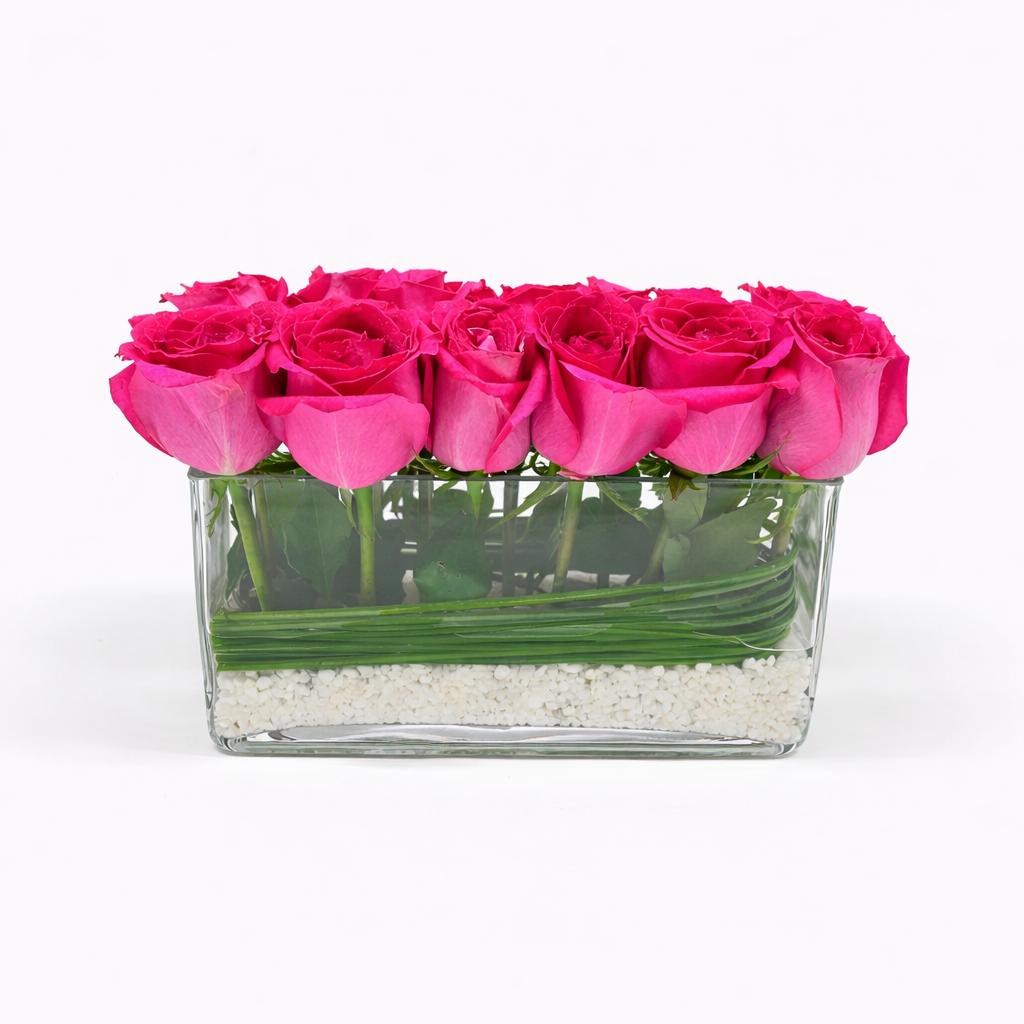Roses on the rocks