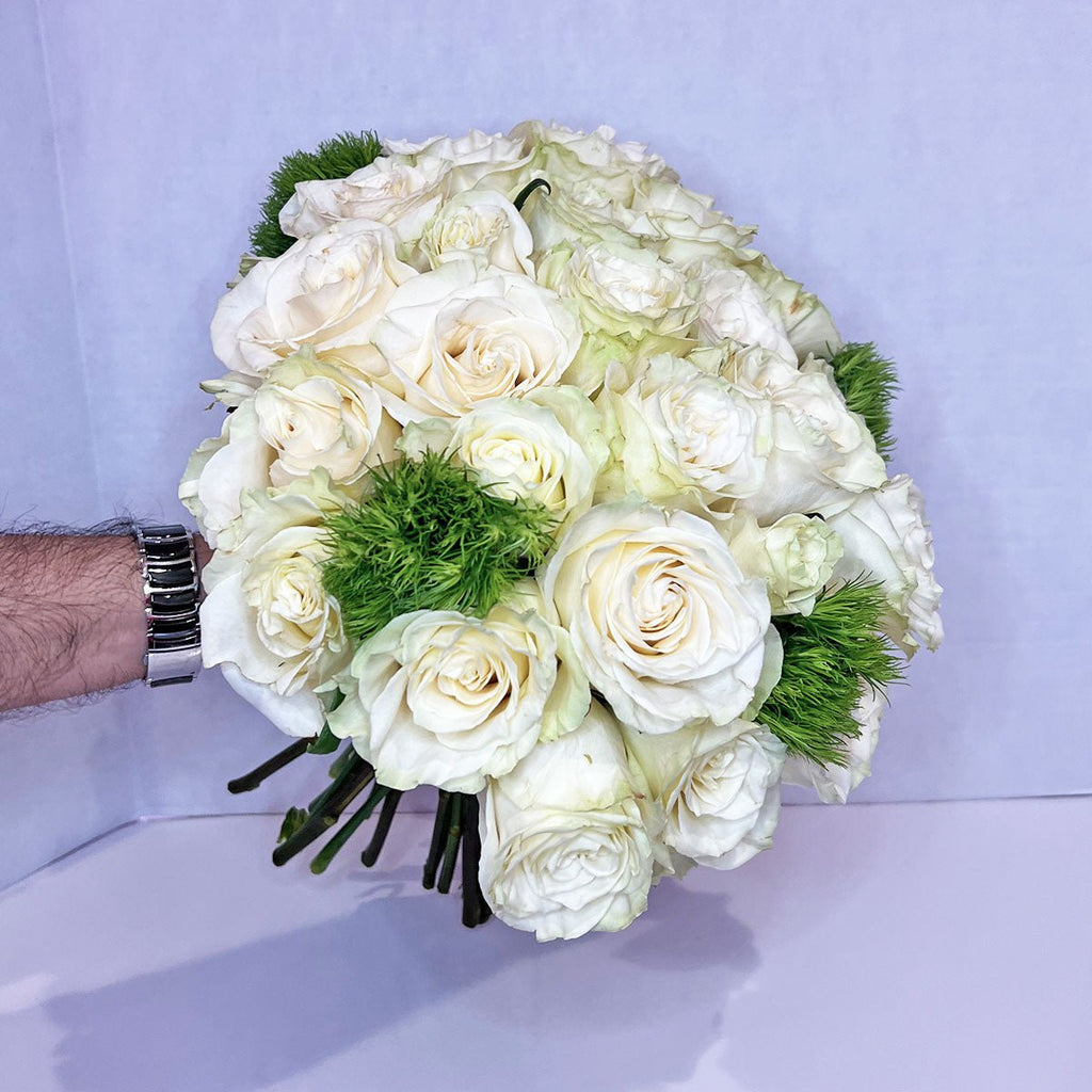 Classic White Beauty - Heather Floral - Delivery Same Day