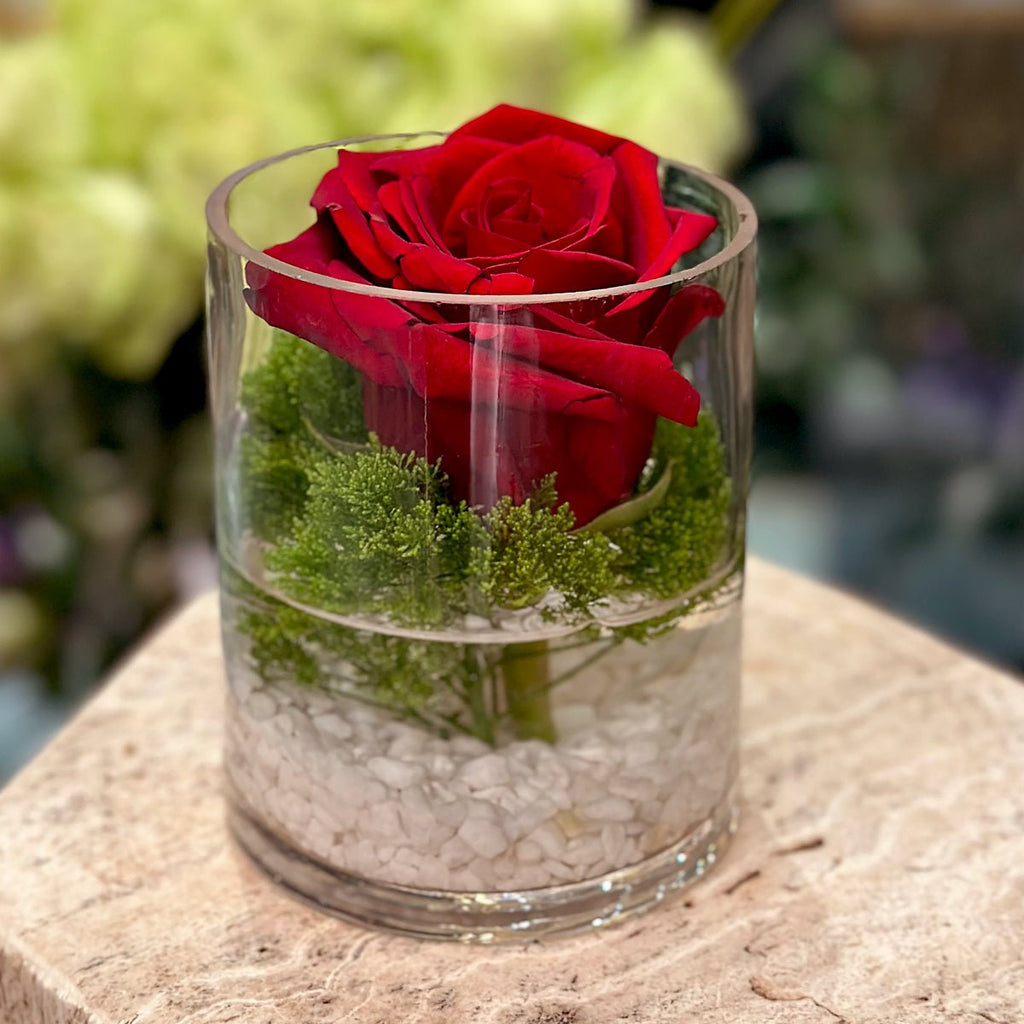 Enchanted Rosebud - Heather Floral - Delivery Same Day
