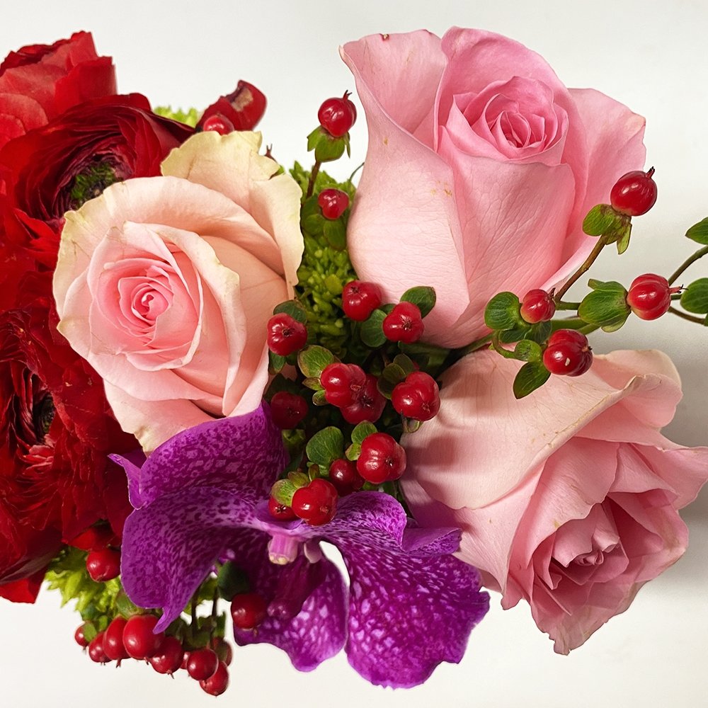 P S. I Love You - Heather Floral - Delivery Same Day