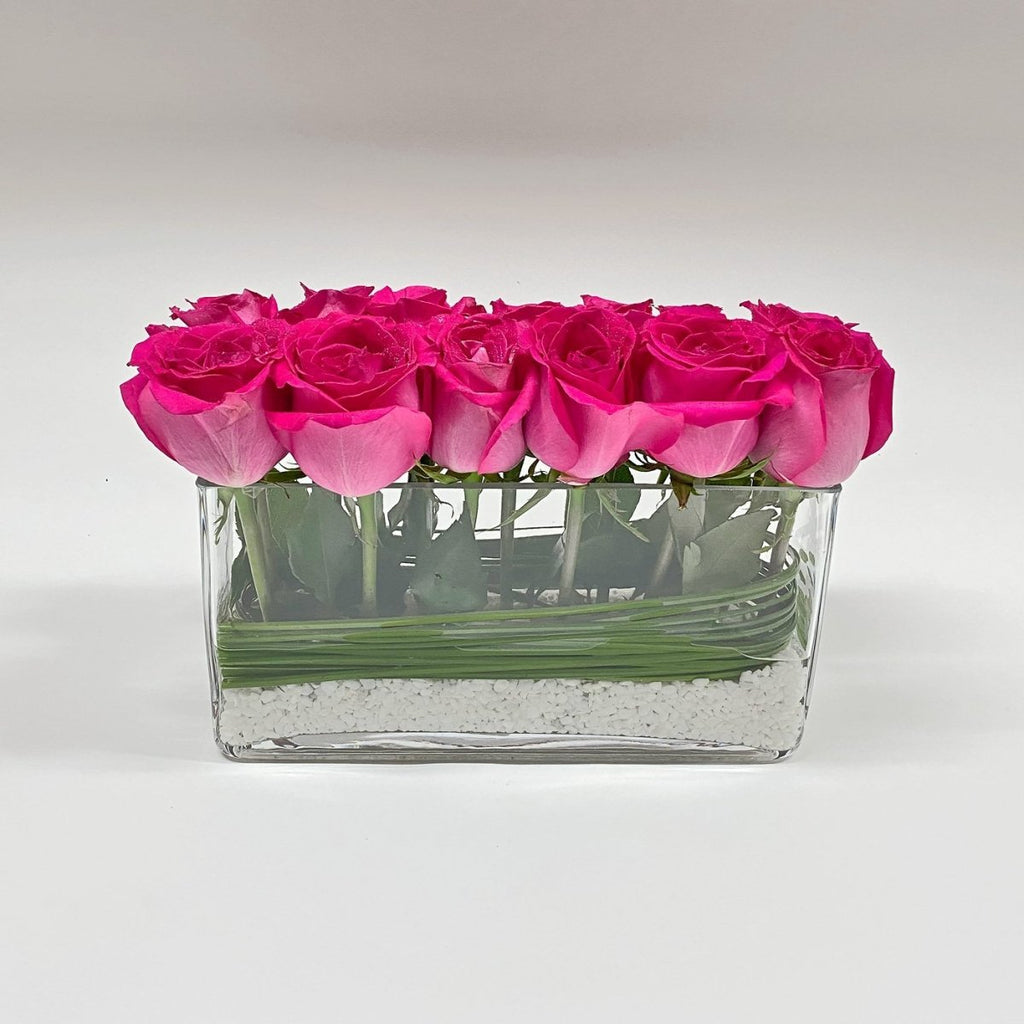Roses on the rocks - Heather Floral - Delivery Same Day